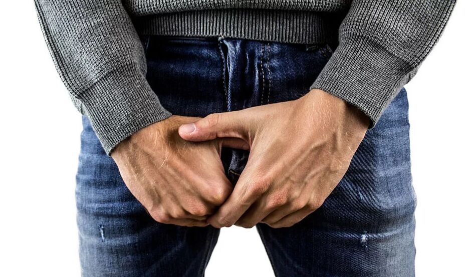 Dolor entre las piernas con prostatitis